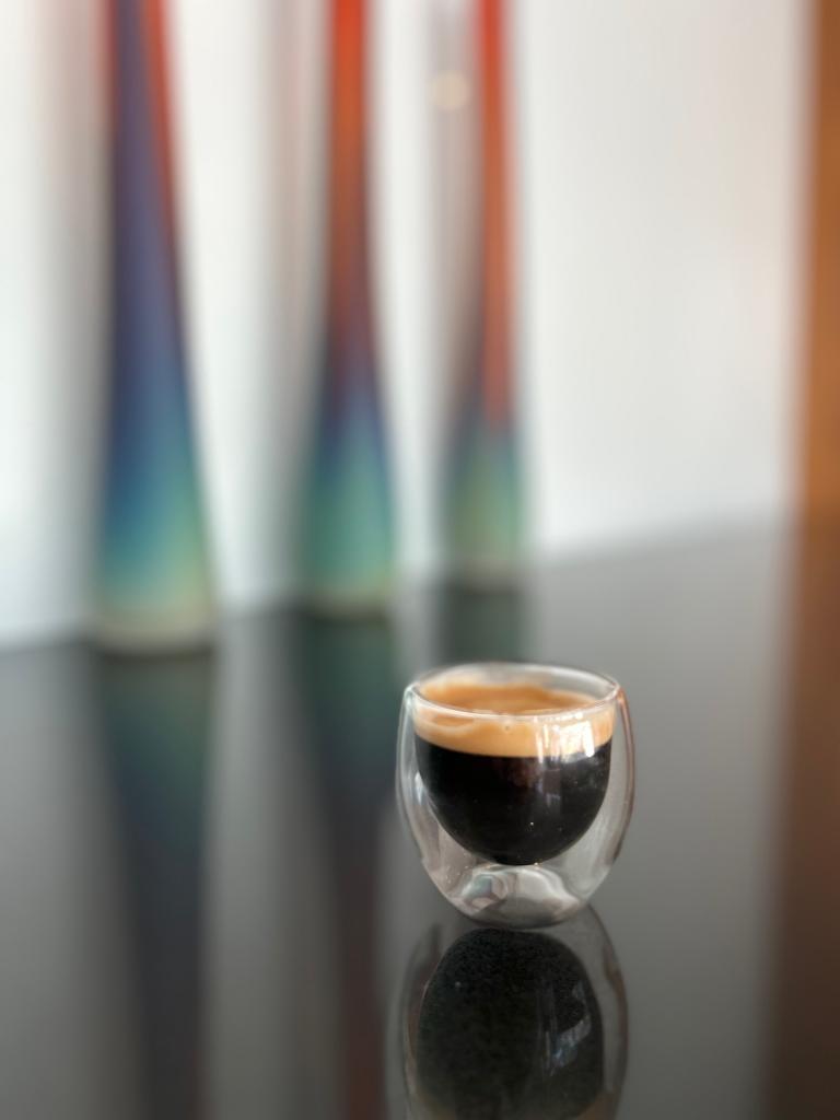 Glass Coffee Cups (80ml) - Pair